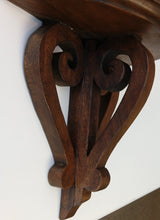 Load image into Gallery viewer, NEW Hand Carved Wood Open Wall Shelf - Thailand BROP-135
