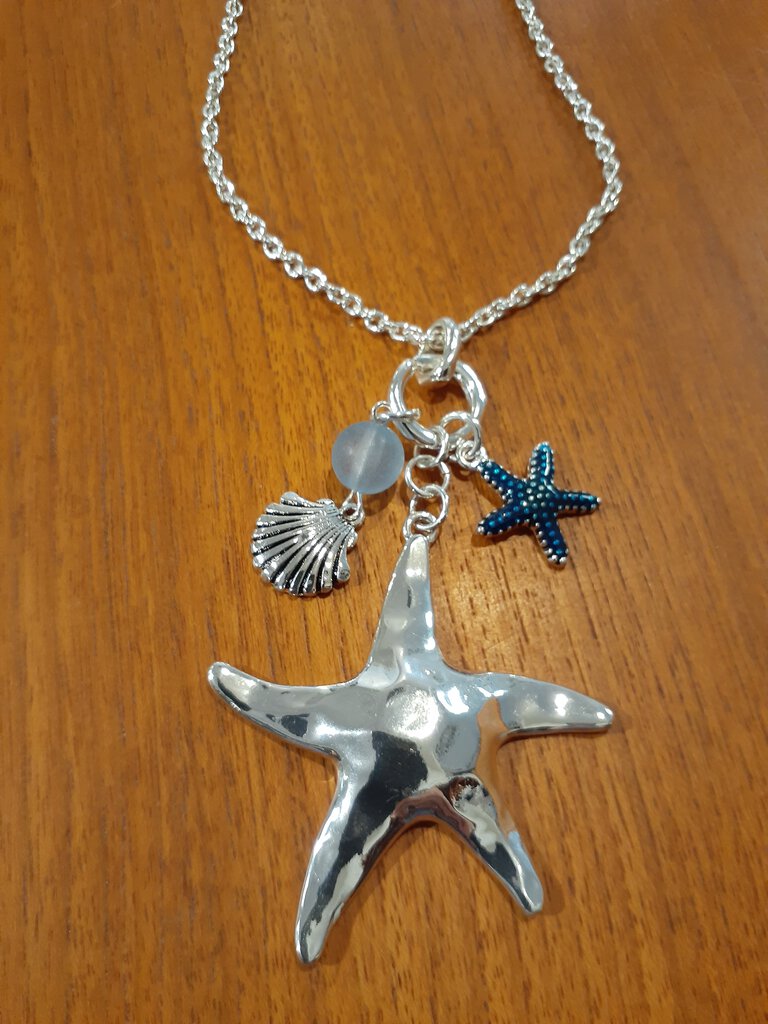 NEW Necklace - Hammered Starfish 8151201