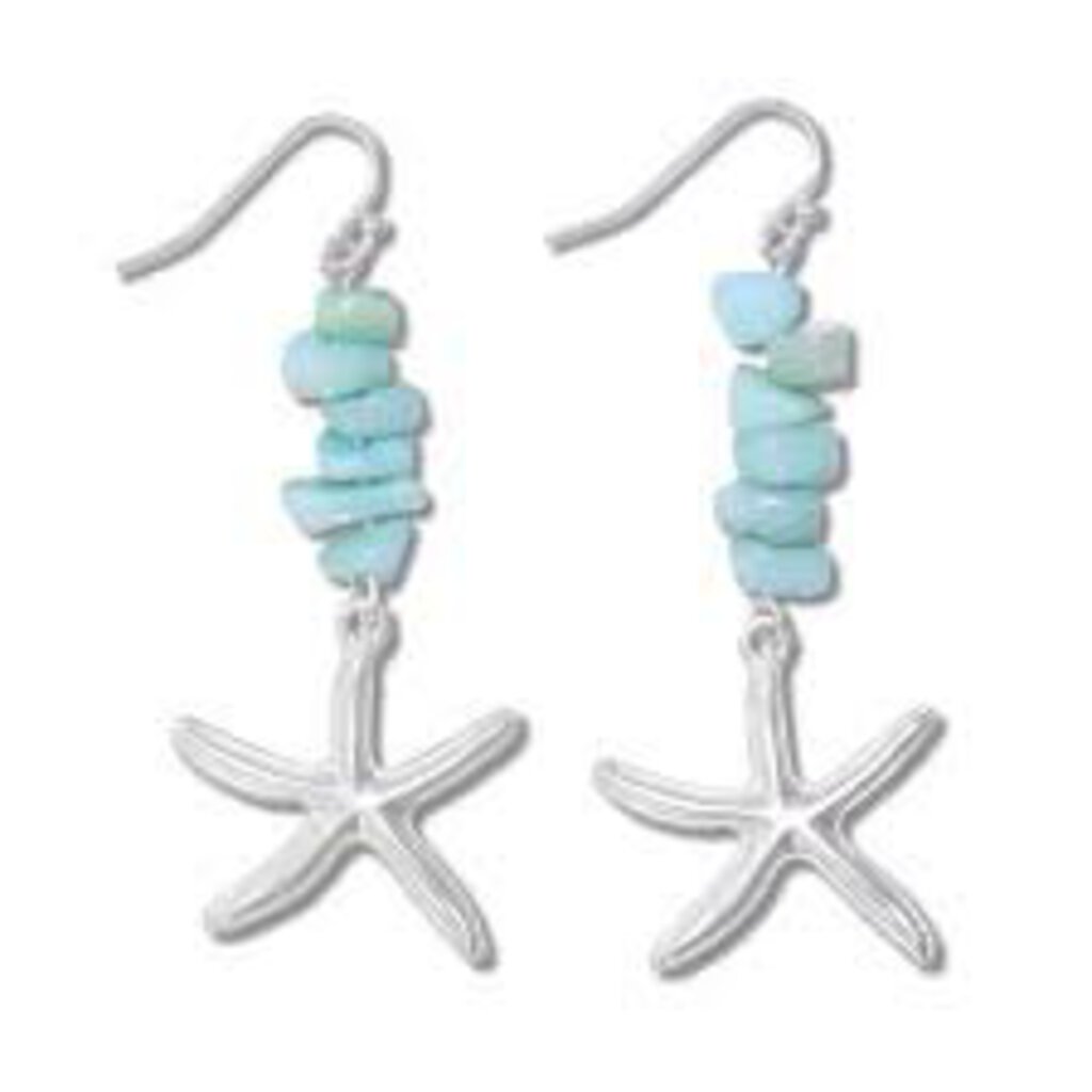 NEW Earrings - Matte Starfish 8107953