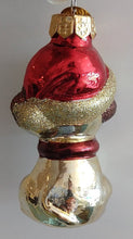 Load image into Gallery viewer, NEW Glass Dog with Candy Cane Ornament
