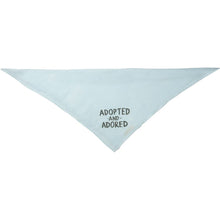 Load image into Gallery viewer, NEW Lg Pet Bandana - Adopted And Adored - 100576
