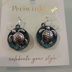 NEW Earrings - Patina Turtle 8108473