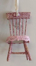 Load image into Gallery viewer, NEW Adorned Chair Ornament - Pink
