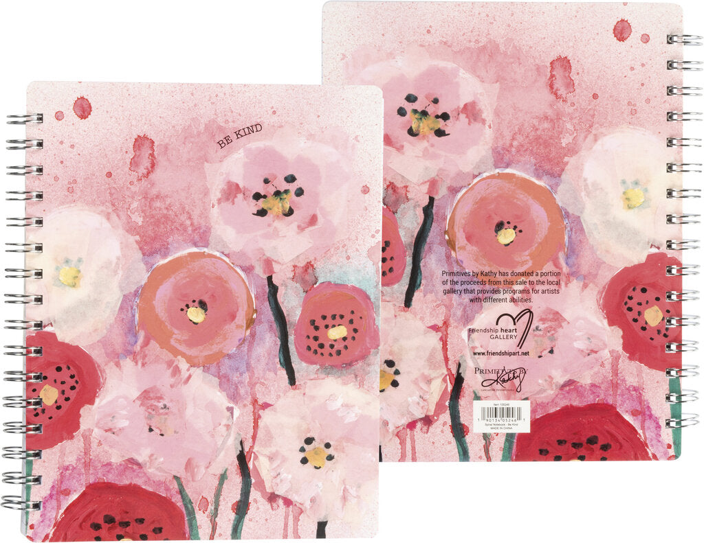NEW Spiral Notebook - Be Kind - 105246