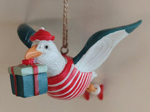 Load image into Gallery viewer, NEW Seagull with Gift Ornament - Flying
