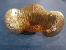 Load image into Gallery viewer, NEW Barette - Stamped Metal Celestial Gold
