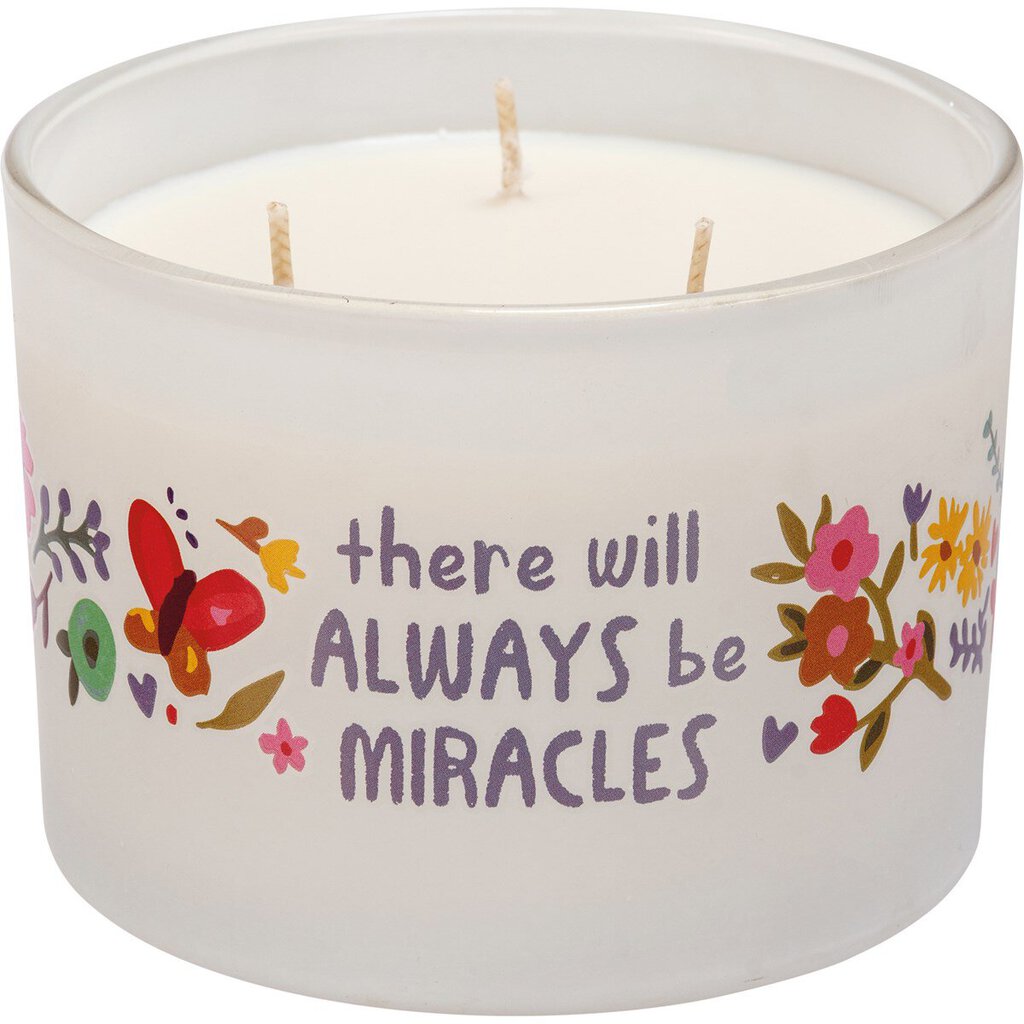 NEW Jar Candle - There Will Always Be Miracles - 113854