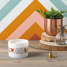Load image into Gallery viewer, NEW Jar Candle - There Will Always Be Miracles - 113854
