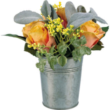 Load image into Gallery viewer, NEW Planter - Orange Roses - 110544
