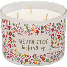 Load image into Gallery viewer, NEW Jar Candle - Never Stop Looking Up - 113855

