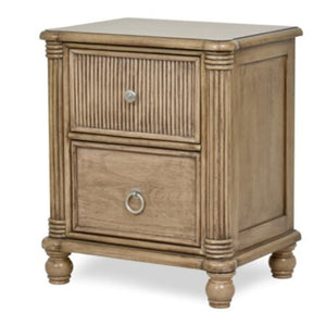 NEW Malibu 2 Drawer Nightstand - Frappe