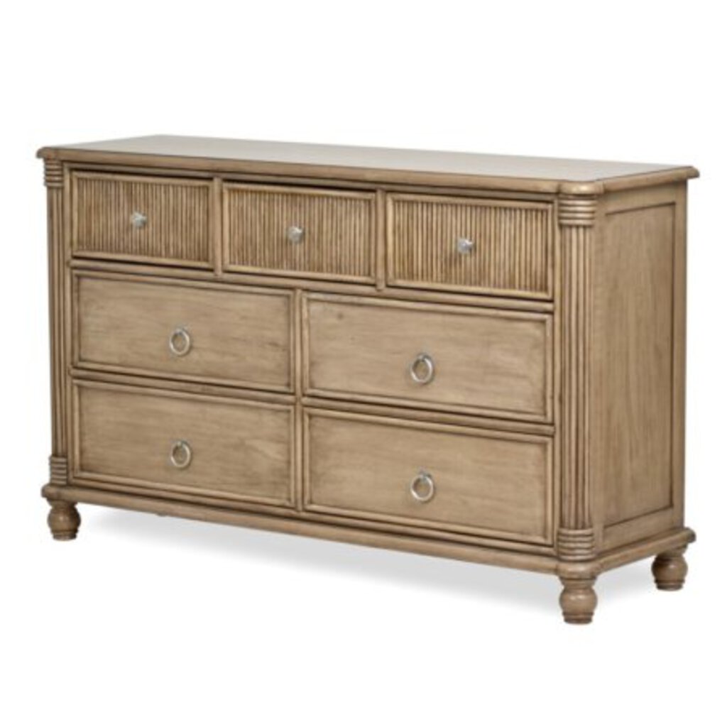 NEW Malibu 7 Drawer Dresser - Frappe