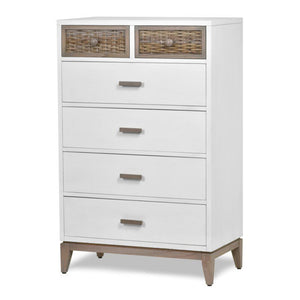 NEW Kauai 6-Drawer Chest - White