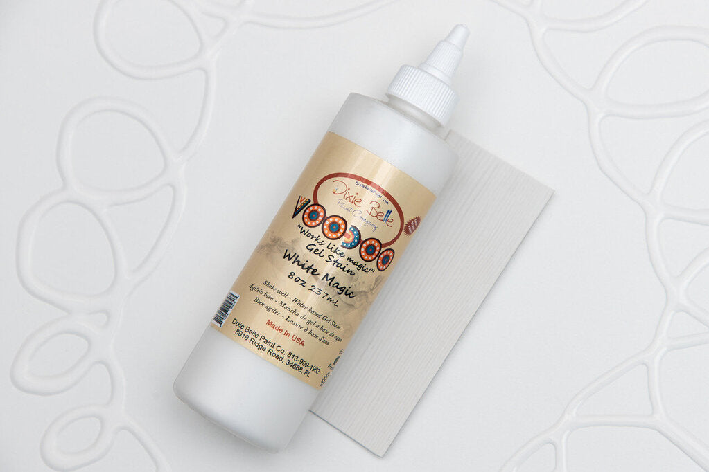 Dixie Belle Voodoo Gel Stain - White Magic 8oz