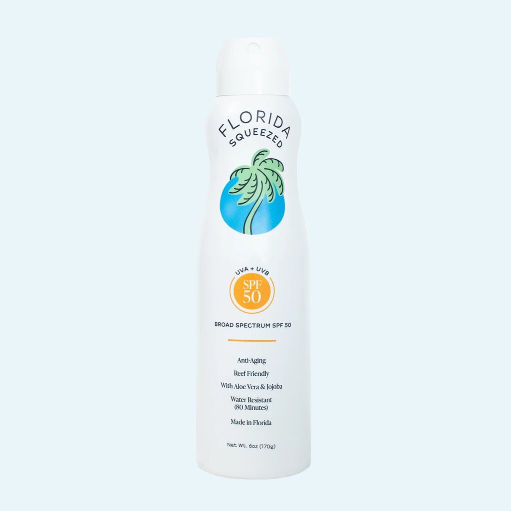 NEW Florida Squeezed SPF 50 Sunscreen Spray
