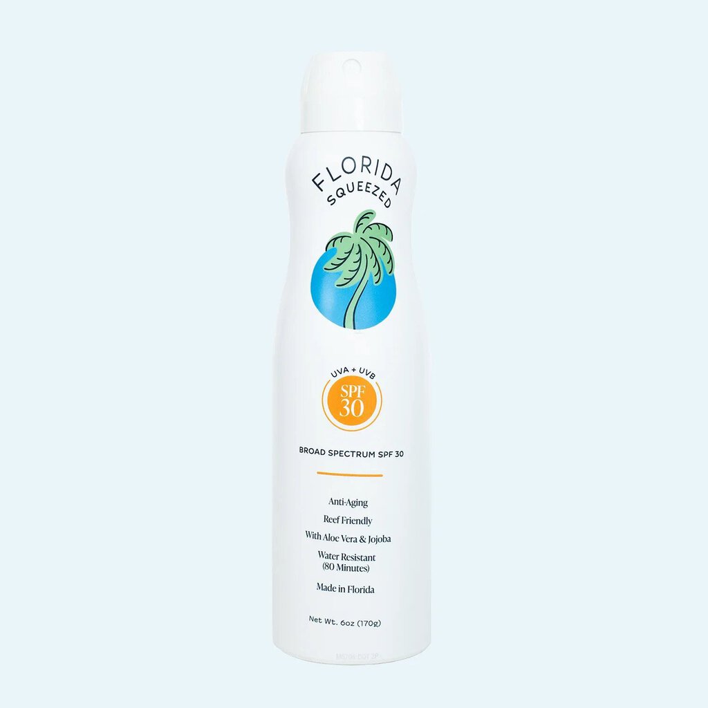 NEW Florida Squeezed SPF 30 Sunscreen Spray