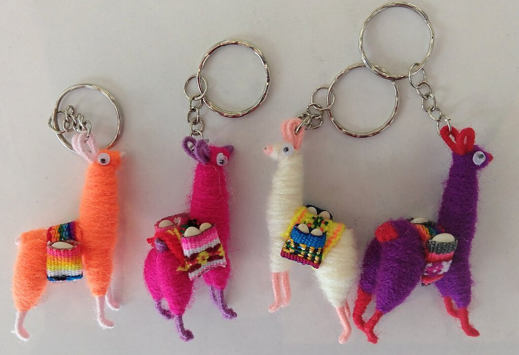 NEW Key Chain - Llama