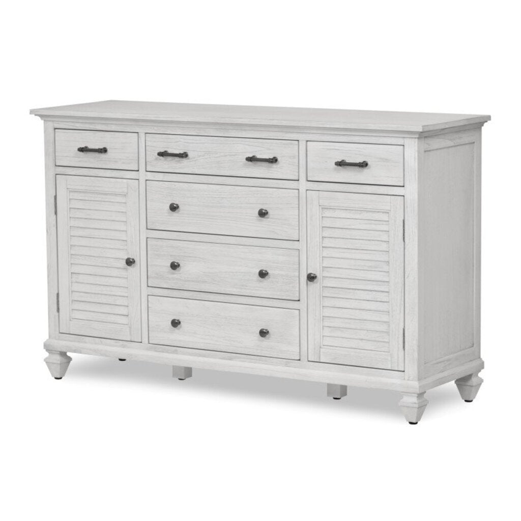 NEW Surfside Dresser - Weathered White Finish