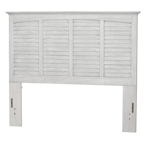 NEW Surfside Headboard - Weathered White Finish