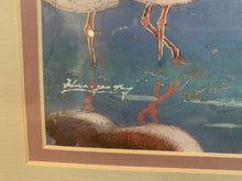 Load image into Gallery viewer, Framed &amp; Signed Sandpipers By Hua-Yao Tung

