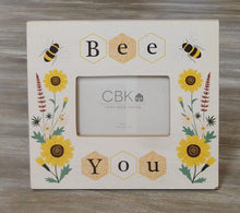 Load image into Gallery viewer, NEW Photo Frame with Beaded Hanger - Bee You

