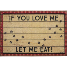 Load image into Gallery viewer, NEW Pet Mat - Let Me Eat
