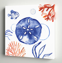 Load image into Gallery viewer, NEW Wrapped Canvas Giclee "Coastal Jewels IV"
