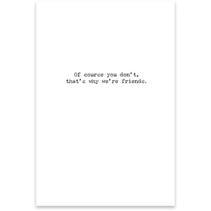 NEW Greeting Card - Glass Of Wine - 73137