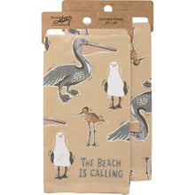Load image into Gallery viewer, NEW The Beach Is Calling Kitchen Towel - 113743
