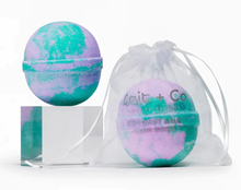 Load image into Gallery viewer, NEW Turquoise Coconut Milk Bath Bomb
