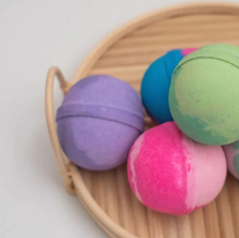 Load image into Gallery viewer, NEW Pearl Coconut Milk Bath Bomb
