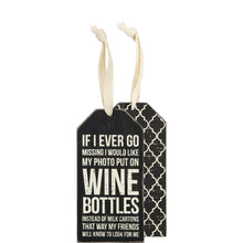 Load image into Gallery viewer, NEW Wine Bottles Bottle Tag - 27181
