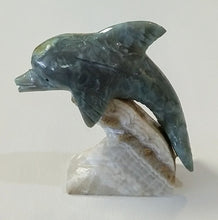 Load image into Gallery viewer, NEW Hand-carved Marble Dolphin N3 - Ecuador
