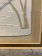 Load image into Gallery viewer, Framed Embossed Heron Double Matted, signed

