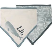 Load image into Gallery viewer, NEW Whale Bib Set - 101808
