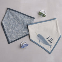 Load image into Gallery viewer, NEW Whale Bib Set - 101808
