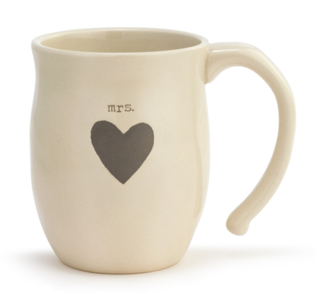 NEW Mrs. Heart Mug - 1004470104