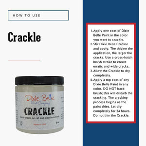 NEW Dixie Belle Crackle - 8oz