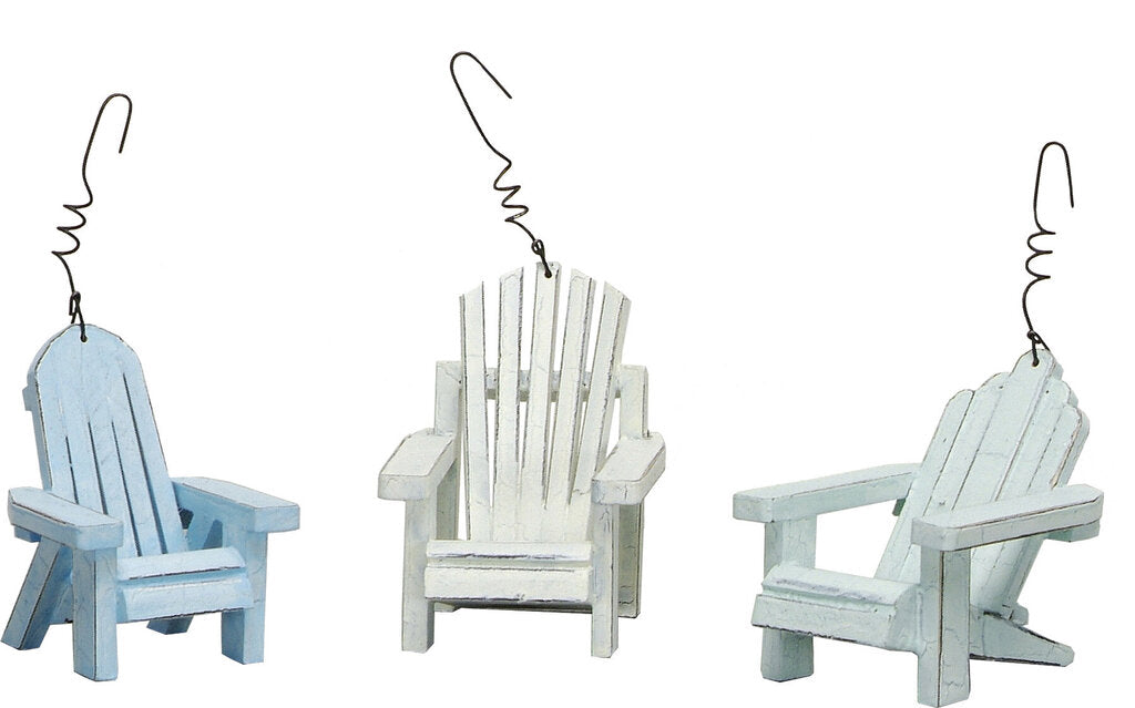 NEW Beach Chair Ornament - 14578a
