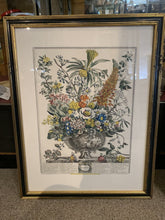 Load image into Gallery viewer, Vintage Framed Robert Furber Gardiner 12 Months of Flowers-DEC
