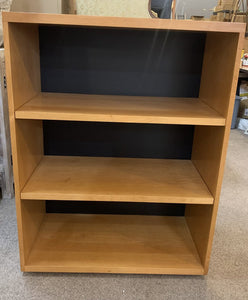 Honey Oak 3 Shelf Bookshelf