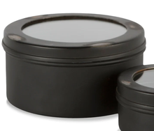 Load image into Gallery viewer, NEW 5.5" Gold Leaf Design Group Round Metal Display Box 8871-5
