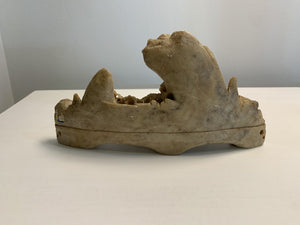 Chinese Hand Carved Soapstone Mountain Village