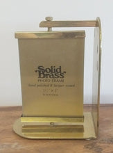 Load image into Gallery viewer, Vintage Solid Brass Photo Frame
