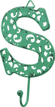 Load image into Gallery viewer, NEW Fancy Metal Letter S Hook - 32593 - Various Colors

