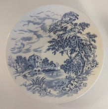 Load image into Gallery viewer, Vintage Wedgwood Countryside Blue China Tea Cup and Saucer
