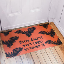 Load image into Gallery viewer, NEW Batty Doesn't Even Begin To Cover It Rug - 114312
