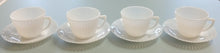 Load image into Gallery viewer, SET 8-Pc Vintage Macbeth-Evans Monax Petalware Cups and Saucers
