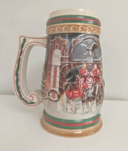 Load image into Gallery viewer, 1997 Budweiser Holiday Stein CS313 "Home for the Holidays"
