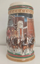 Load image into Gallery viewer, 1997 Budweiser Holiday Stein CS313 "Home for the Holidays"
